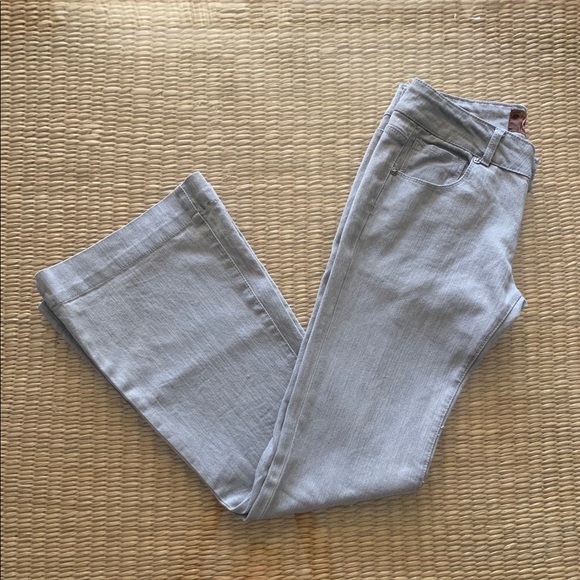 Grey stretch flare jeans(juniors 11) - Picture 2 of 8